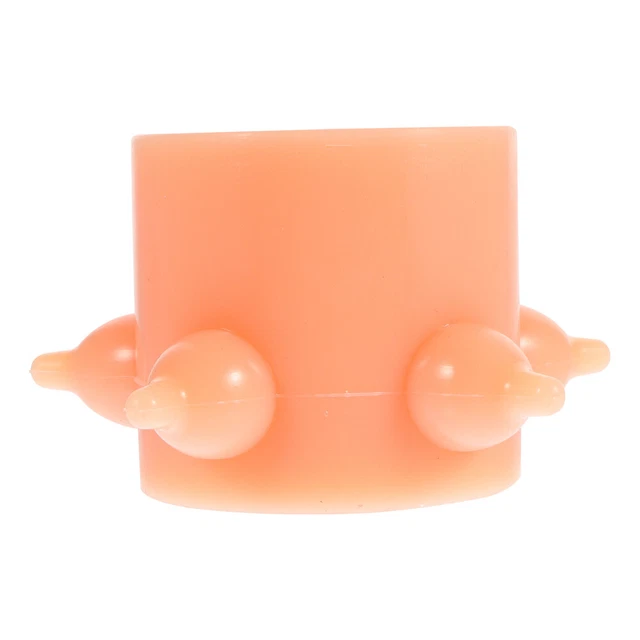Dispositivo de lactancia materna extractor de leche de silicona suministros de lactancia para perros gel de sílice beige