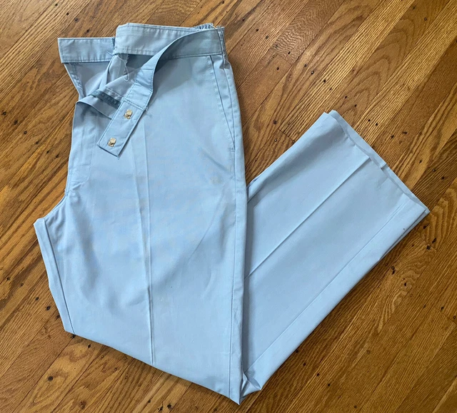 VINTAGE 70s/80s SEARS Perma-Prest GRANPA Summer Pants,36/32.made USA