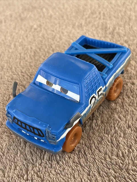 DISNEY PIXAR CARS BROADSIDE #25 CRASHER CRAZY 8 RACER MATTEL PLASTIC £ ...