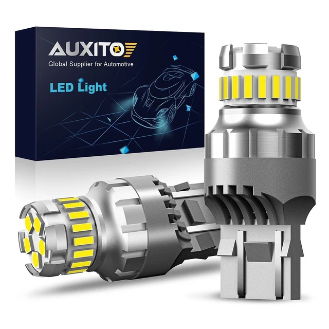 AUXITO 7443 LED Bulbs Turn Signal Backup Reverse Light Lamp T20 7440 7441 White