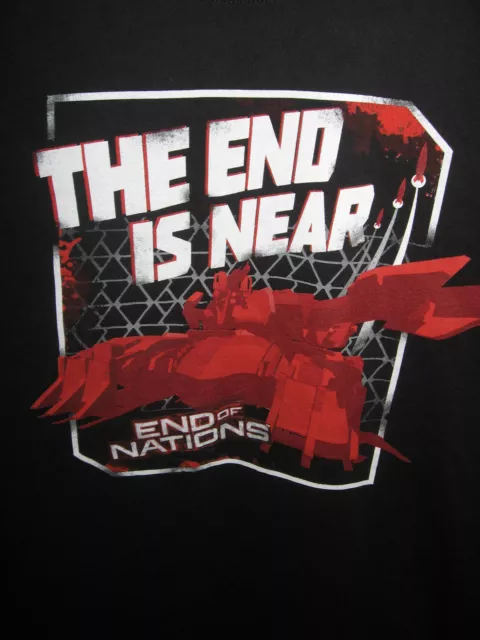 T-shirt jeu vidéo End Of Nations Comics Trion Worlds Combat The End Is Near lg 2