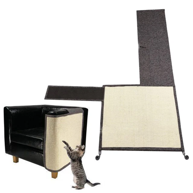 Estera para arañazos para gatos protección para sofá rascadores de esquina para juguetes antirascadores para gatos