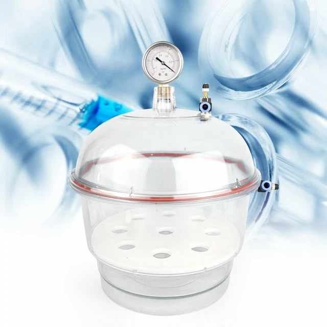 150mm Laboratory Desiccator Vacuum Dryer Autoclavable -25°C~120°C High Quality