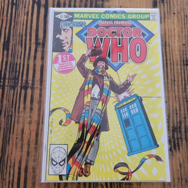 Marvel Premiere #57, 1980, Marvel Comics, 1st U.S. app. of Doctor Who Vf Cond.