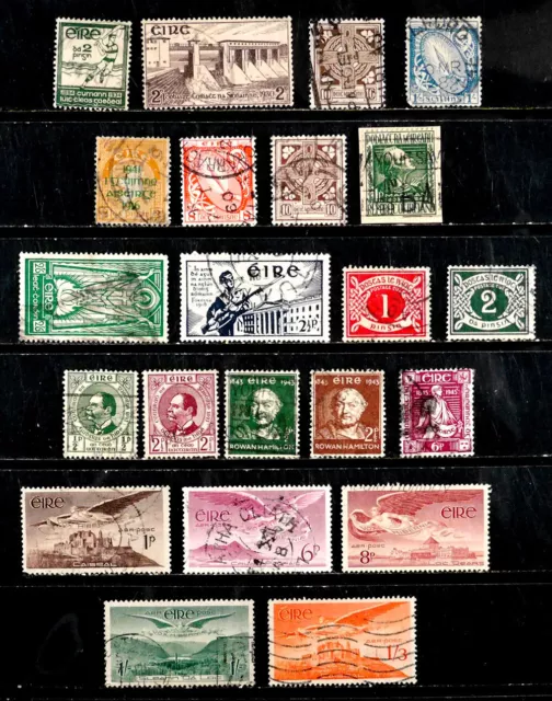 Ireland: Classic Era - 1950'S Stamps Better With Sets Cv $50