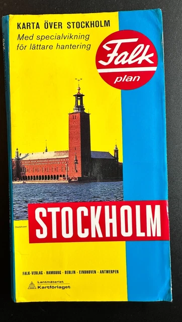 FALK STADTPLAN STOCKHOLM - Auflage 14. EUR 3,00 - PicClick DE