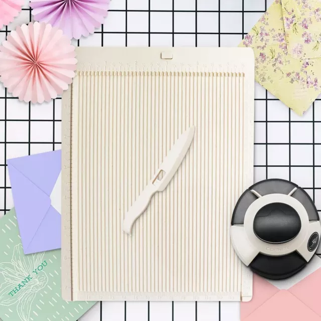 Embossed Tools Paper Trimmer Scoring Board Scrapbooking Card Making Tool