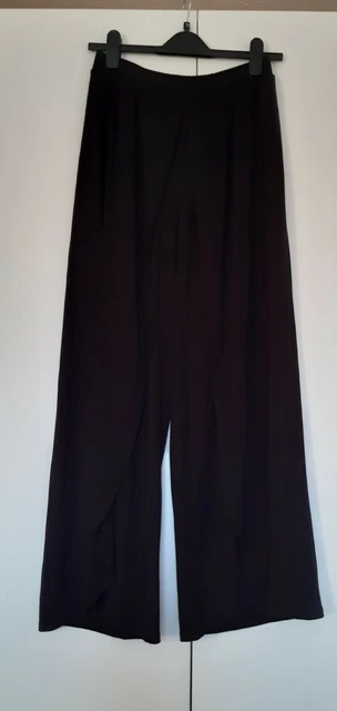 PANTALONI CULLOTTE BONPRIX da donna neri aperti gambe larghe taglia 10 12 nuovi EUR 16 63 PicClick IT
