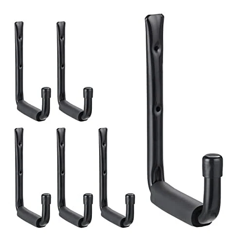 Relaxdays Porte-Outils en Lot de 6 Charge maximale par Crochet  env. 40 kg At...
