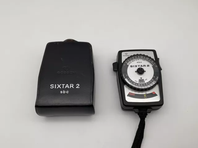 Gossen Sixtar 2 sbc Belichtungsmesser Lichtmesser light meter Lichtmeter