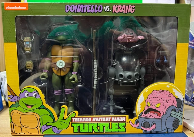 NECA Teenage Mutant Ninja Turtles Donatello VS Krang Target Action Figure Donny