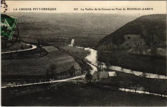 CPA La Vallee de la Creuse au Pont de Busseau d'Ahun FRANCE (1051086)