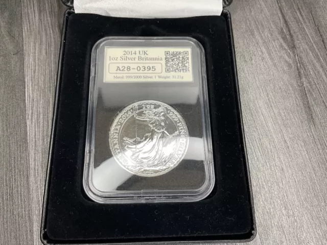 1oz Silver Britannia .999 fine 1 ounce Silver Bullion Coin Britania 2014