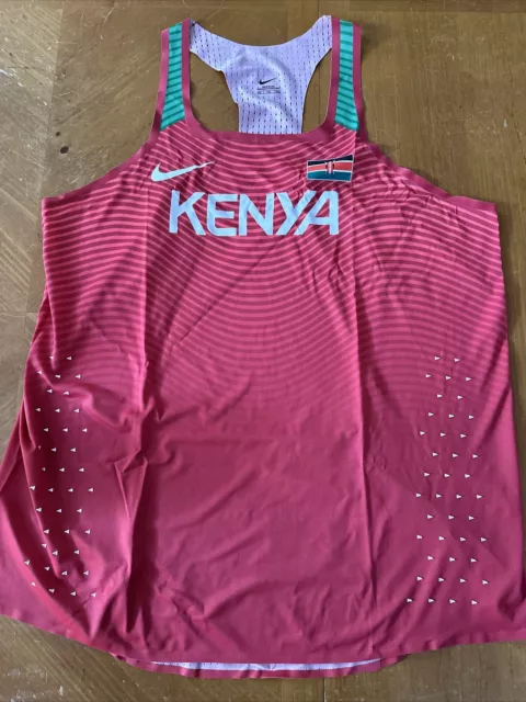 Men’s Nike Pro Elite Kenya Singlet 2019 801289-XXX Track & Field Size XLT NEW