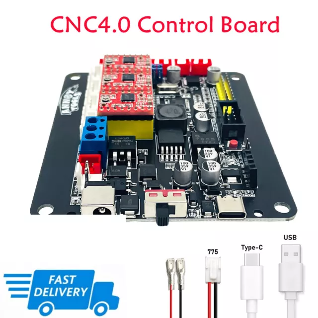 32-Bit Motherboard  Driver GRBL 3-Axis USB Control Board CNC4.0 Control Board DE