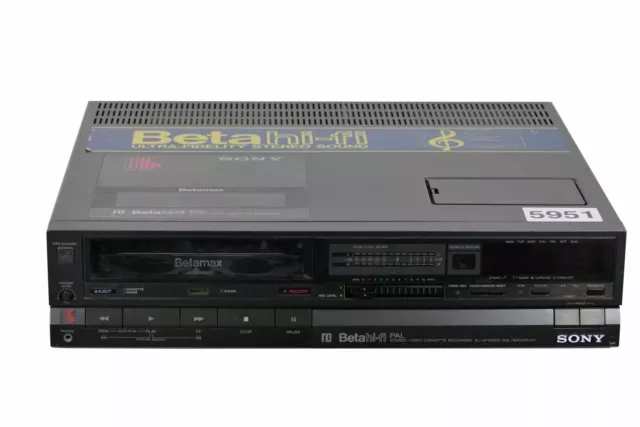 Sony SL-HF100 - PAL & SECAM Betamax