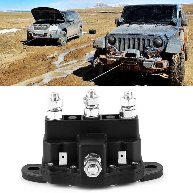 CAR 12V RELAY Winch Motor Reversing Solenoid Switch Accessories 24450BX ...