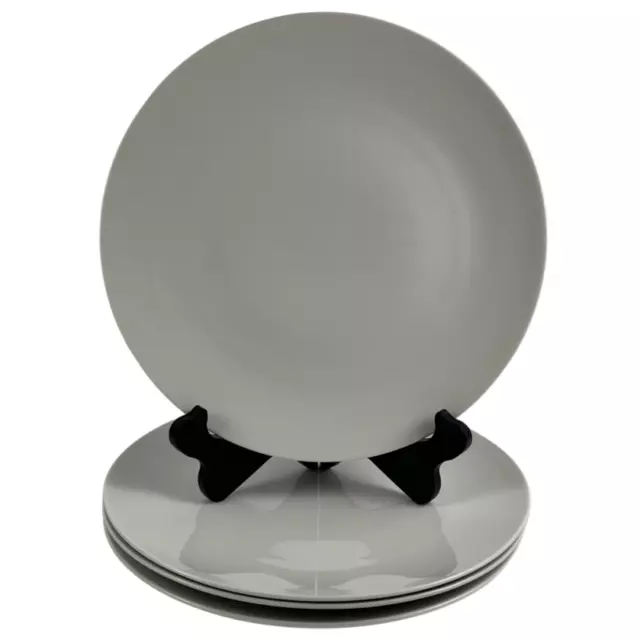 Studio Nova Tivoli White Dinner Plates Set of 4 Vintage 11" Smooth No Trim Y0104