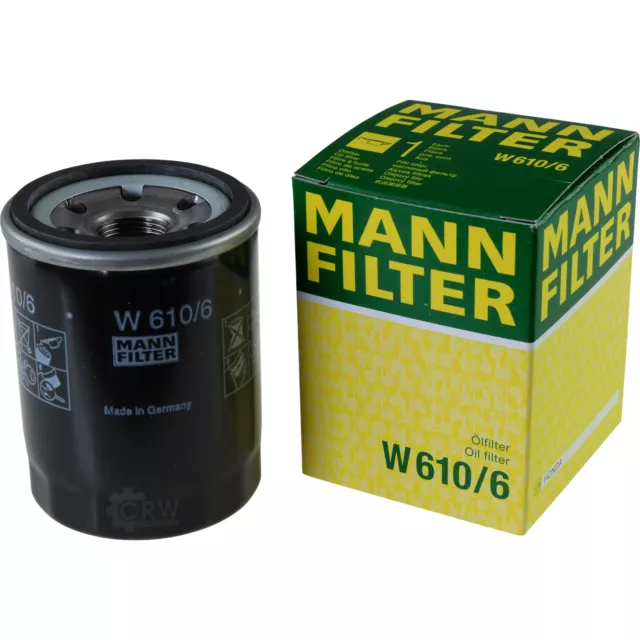 Original MANN-FILTER Filtre à Huile W 610/6 Oil Filter