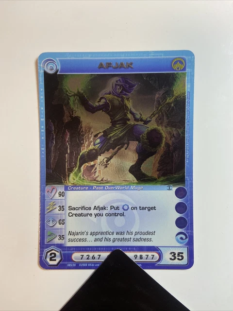 Chaotic Card Afjak Max Energy - Courage