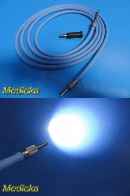 Smith & Nephew 7205178 Fiber Optic Cable W/ DYONICS 2147 Light Adapter ~ 30475