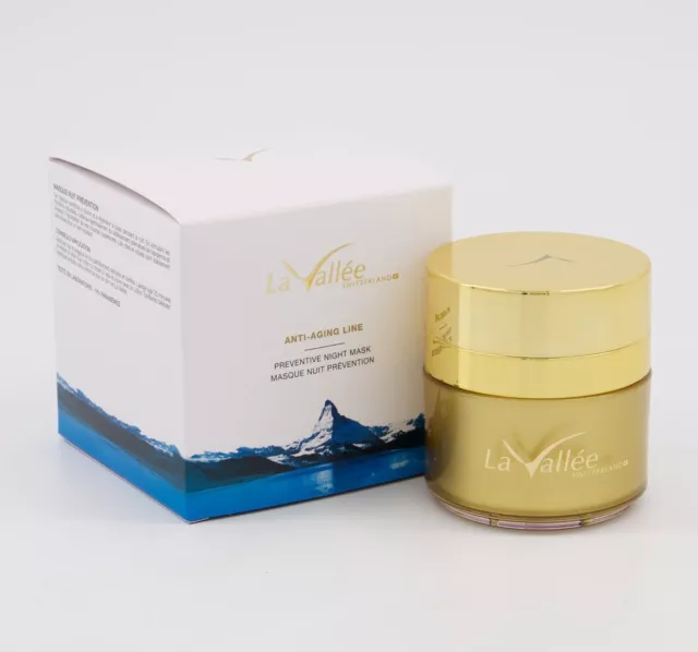 LA VALLEE Preventive Anti -Aging Line Night Mask 50ml RRP £235