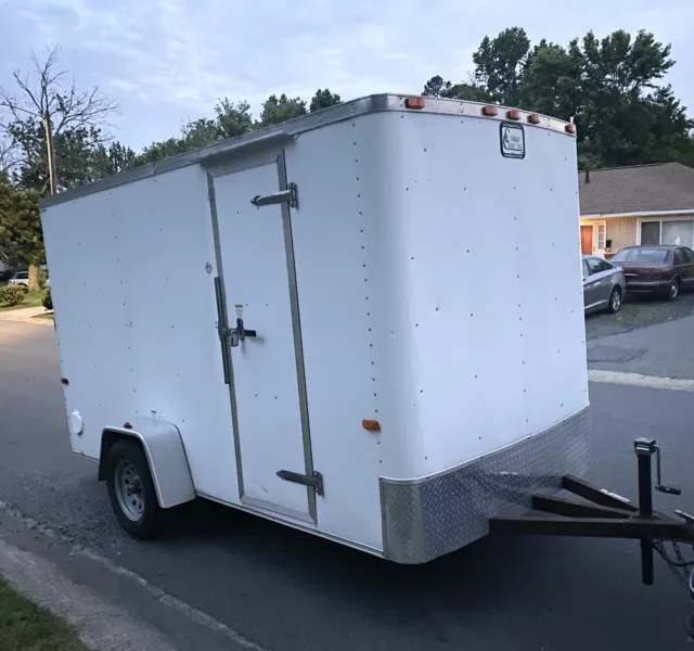 CARGO CRAFT RS6121 ENCLOSED UTILITY TRAILER 6x12 with RAMP
