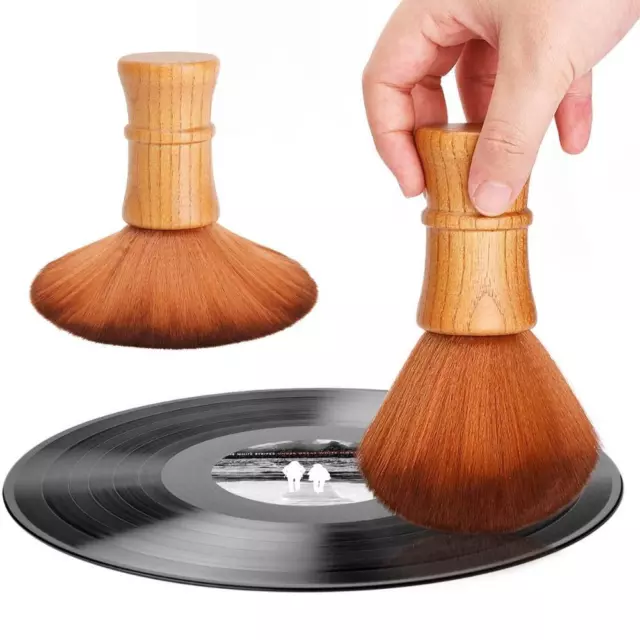 Turntable Brush Vinyl Record Cleaner LP Cleaning Tool Stylus Dust Remover