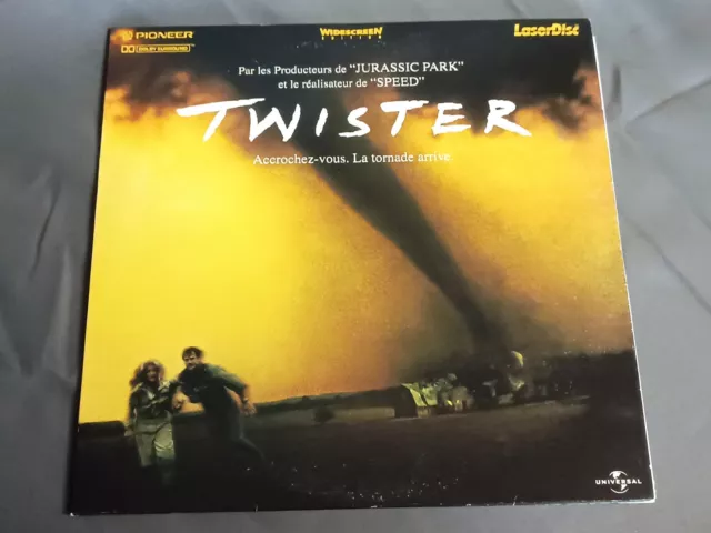 TWISTER Laser disc CDV vintage LD Film