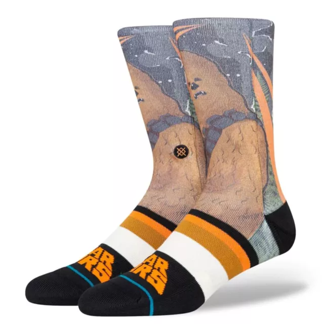 Stance Star Wars Chewie By Jaz Grogu Crew Socks L Mens 9-13