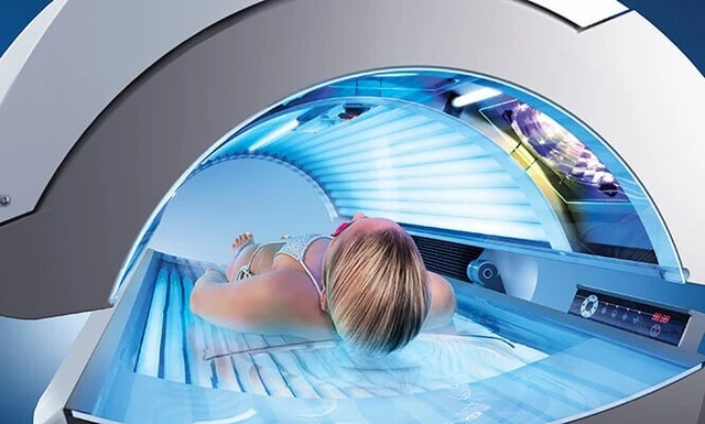 Camas de bronceado Ergoline Passion 40/3, 15 minutos usadas, incluye carga e instalación
