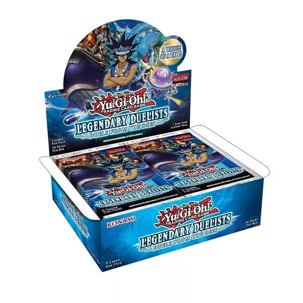 YU-GI-OH! TCG Legendary Duelist 9 Duels From the Deep Booster Box Authentic | Fa