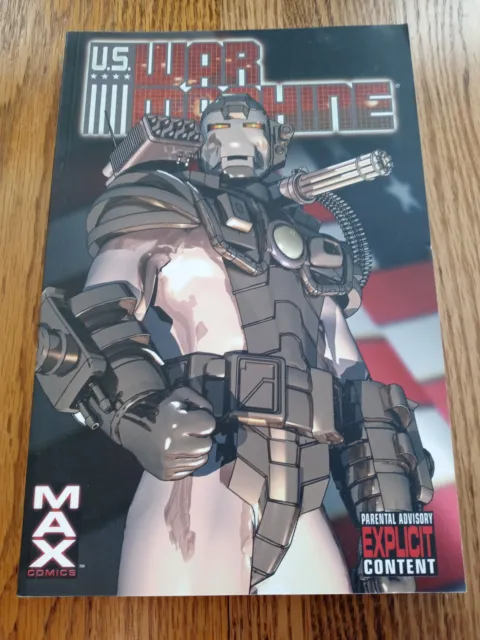 Marvel MAX Comics US War Machine by Chuck Austen (Trade Paperback, 2001)