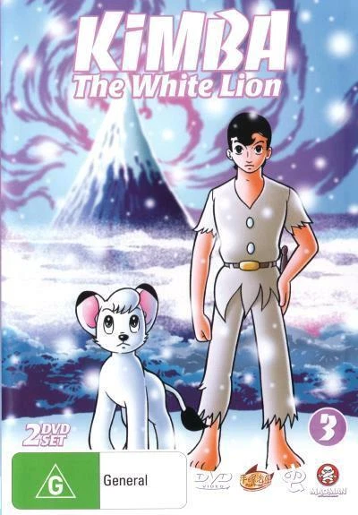 KIMBA THE WHITE Lion : Vol 1 + 2 + 10 DVD, 1965) Region 4 Japan Movies ...