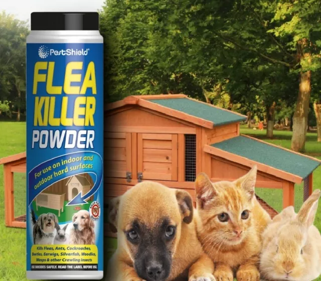 Flea Killer Powder Ant & Crawling Insect Killer Indoor Outdoor Treatment 200g
