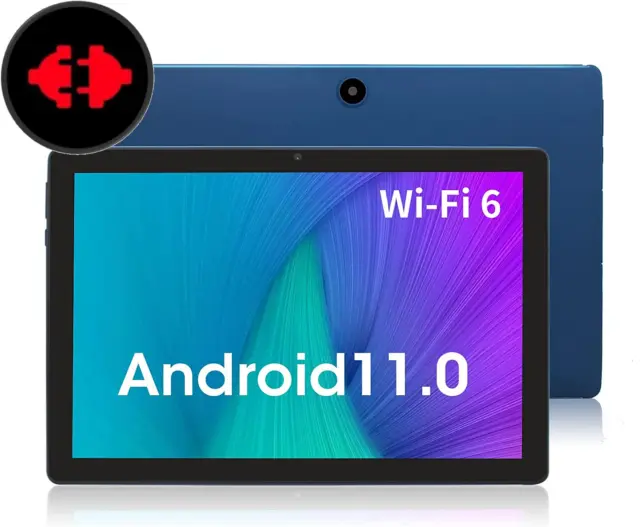 TABLET 10 POLLICI, Tablet Android 11 Con Wifi 6 AX + 5G Wifi, 3 GB