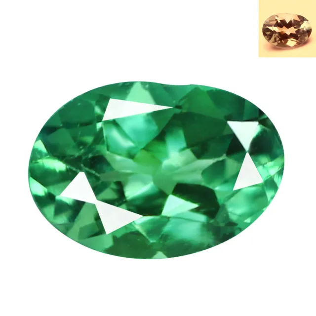 0.10Ct Charming Oval cut 4 x 2 mm Green To Red Color Change Alexandrite