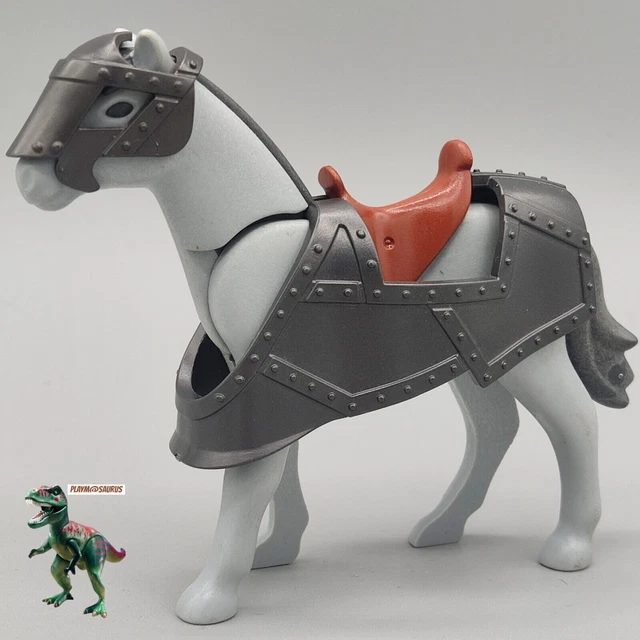 Armure De Cheval Playmobil Médiéval - Pièce Détachée 2ème Génération - Occasion