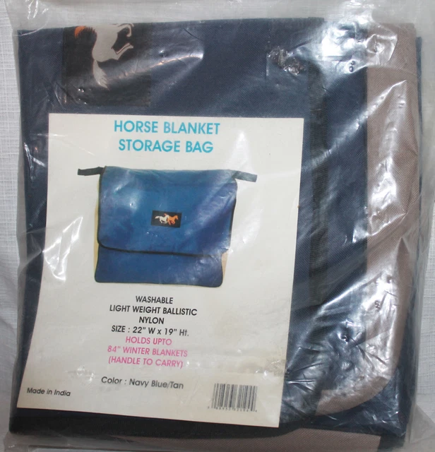 Horse Blanket Storage Bag w Handle Lightweight Ballistic Nylon 22"X19