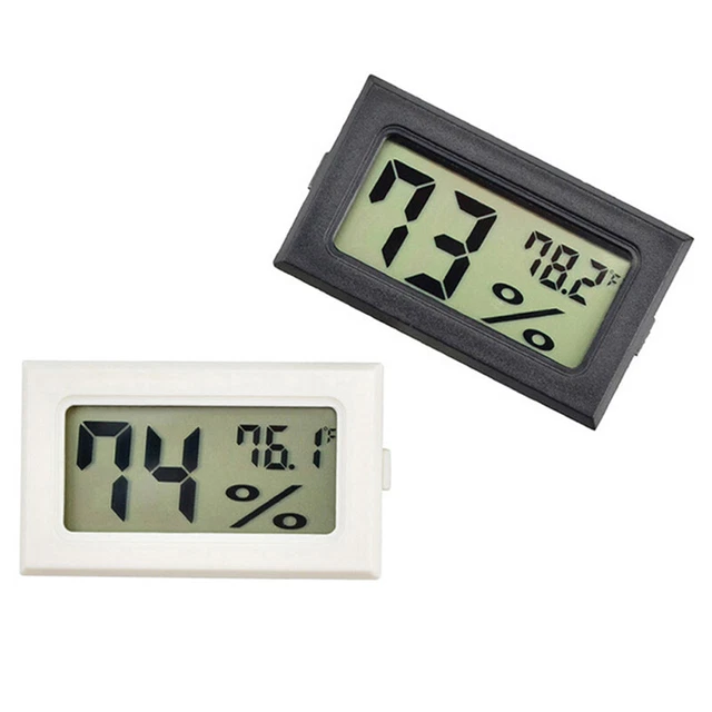Durable Digital Thermometer Humidity Meter Car Waterproof Interior Accessori  Sg