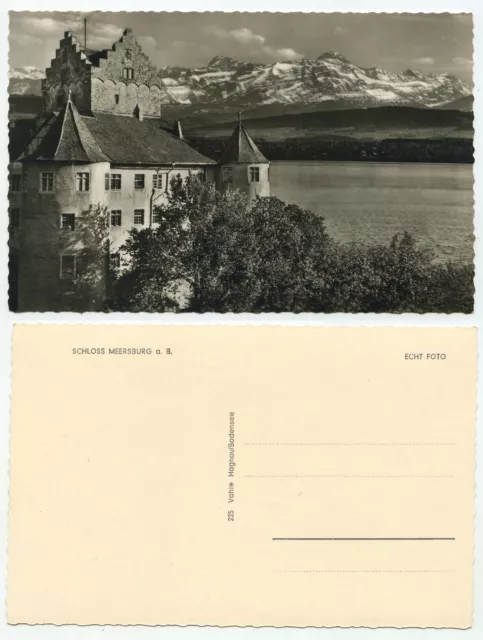 24418 - Meersburg Castle - real photo - old postcard