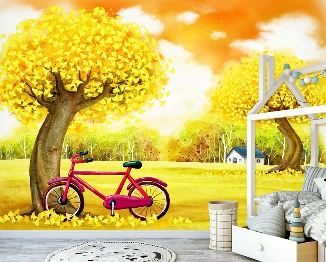 3D WHITE DANDELION ZHUA14032 Wallpaper Wall Murals Removable Self