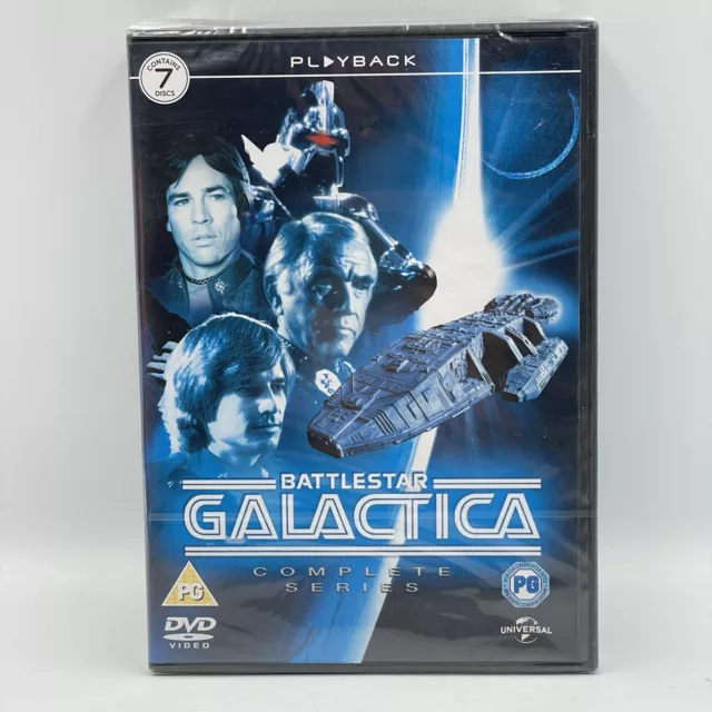 Battlestar Galactica [DVD] The Complete Series • 7 x Disc Box Set • New & Sealed