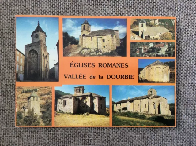 Cpsm Cpm 12 Aveyron Vallée De La Dourbie Églises Romanes