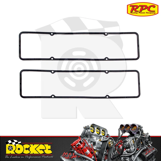 RPC BLK VALVE Cover Gaskets 55-86 265 283 305 327 350 V8 SB Fits Chev ...