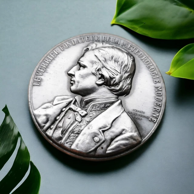 Médaille Bronze – Le Verrier, Fondateur De La Météorologie Moderne #C1.3