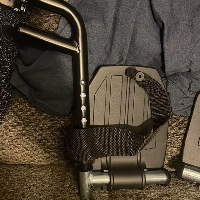Repuesto médico para silla de ruedas columpio reposapiés para ambos lados