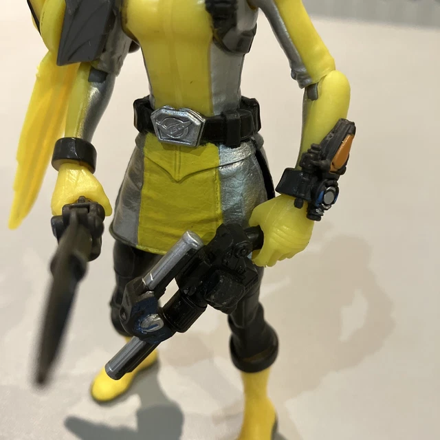 Yellow Ranger Weppons POWER RANGERS DELUXE Yellow ranger Beast Morpher Figure Weapons & Keys ...