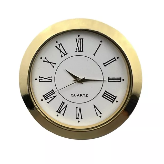 Mini Clock Insert 55mm Round Quartz Clock Fit-up Movement Miniature Clock Roman