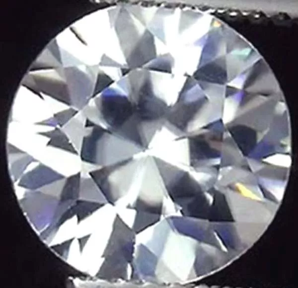 20.28CT AAA Natural White Zircon Gem Diamonds Round Cut 15mm VVS Loose Gems